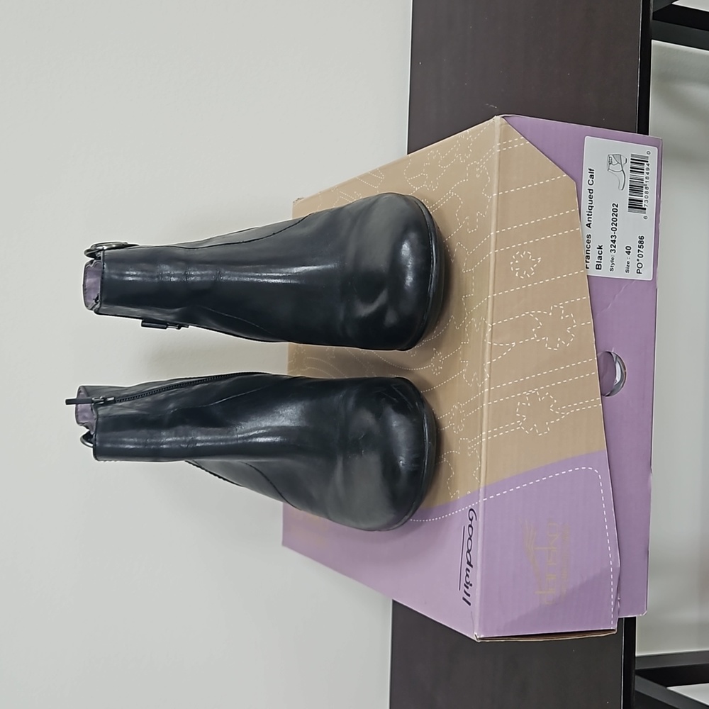 Black Calf Boots